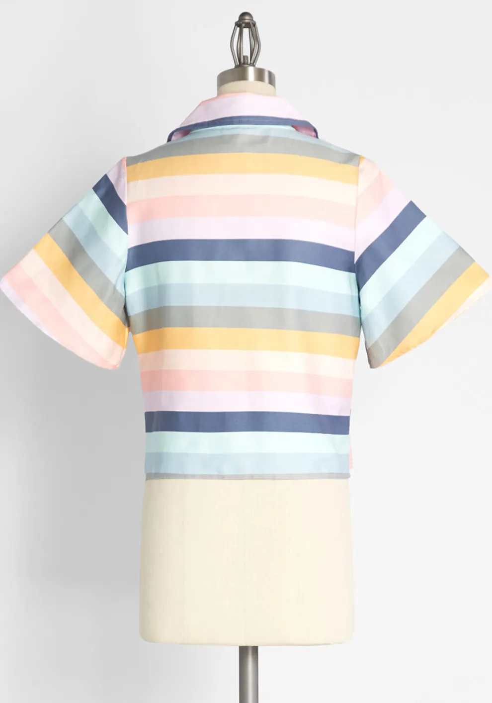 Pastel Sunsets Button-Up Shirt