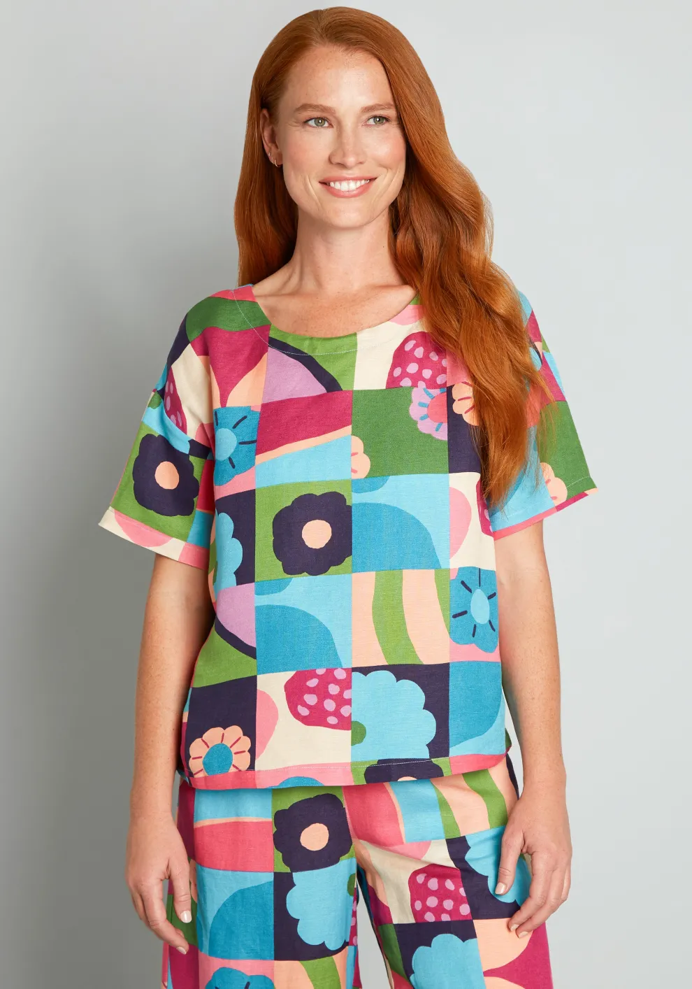 Patchwork Playground Top