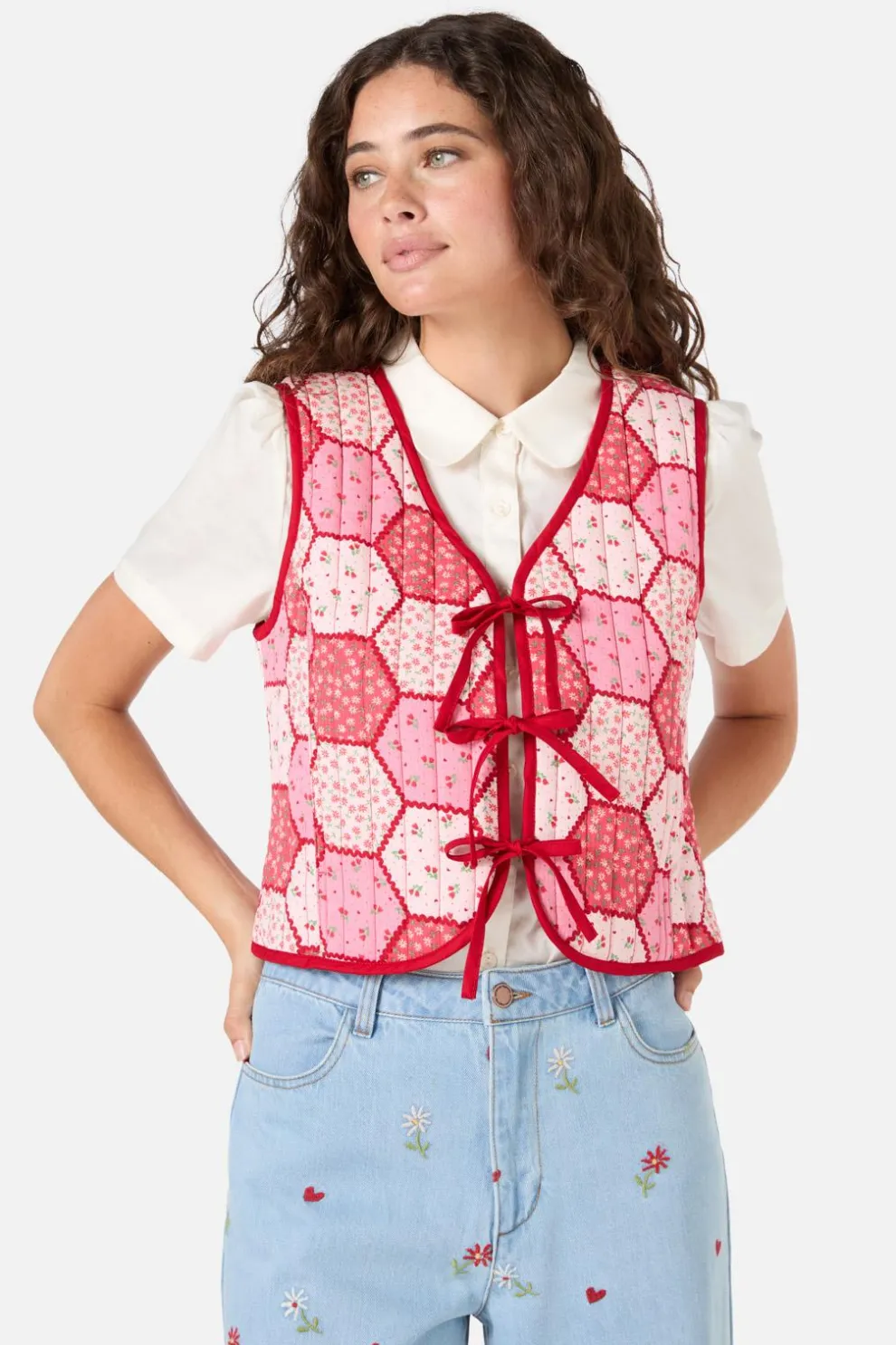 Patchwork Quilted Vest