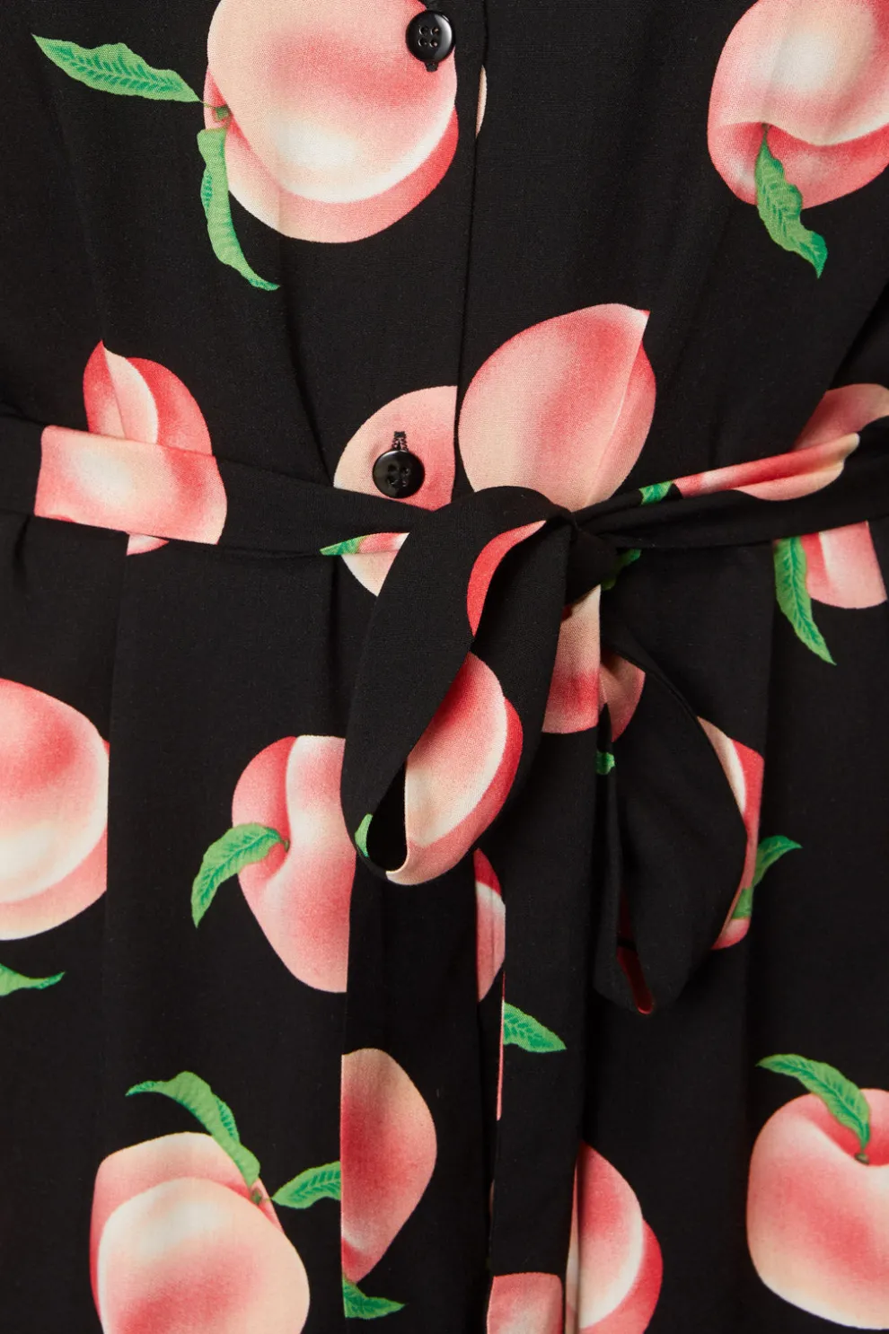 Peachy Viscose Shirt Dress