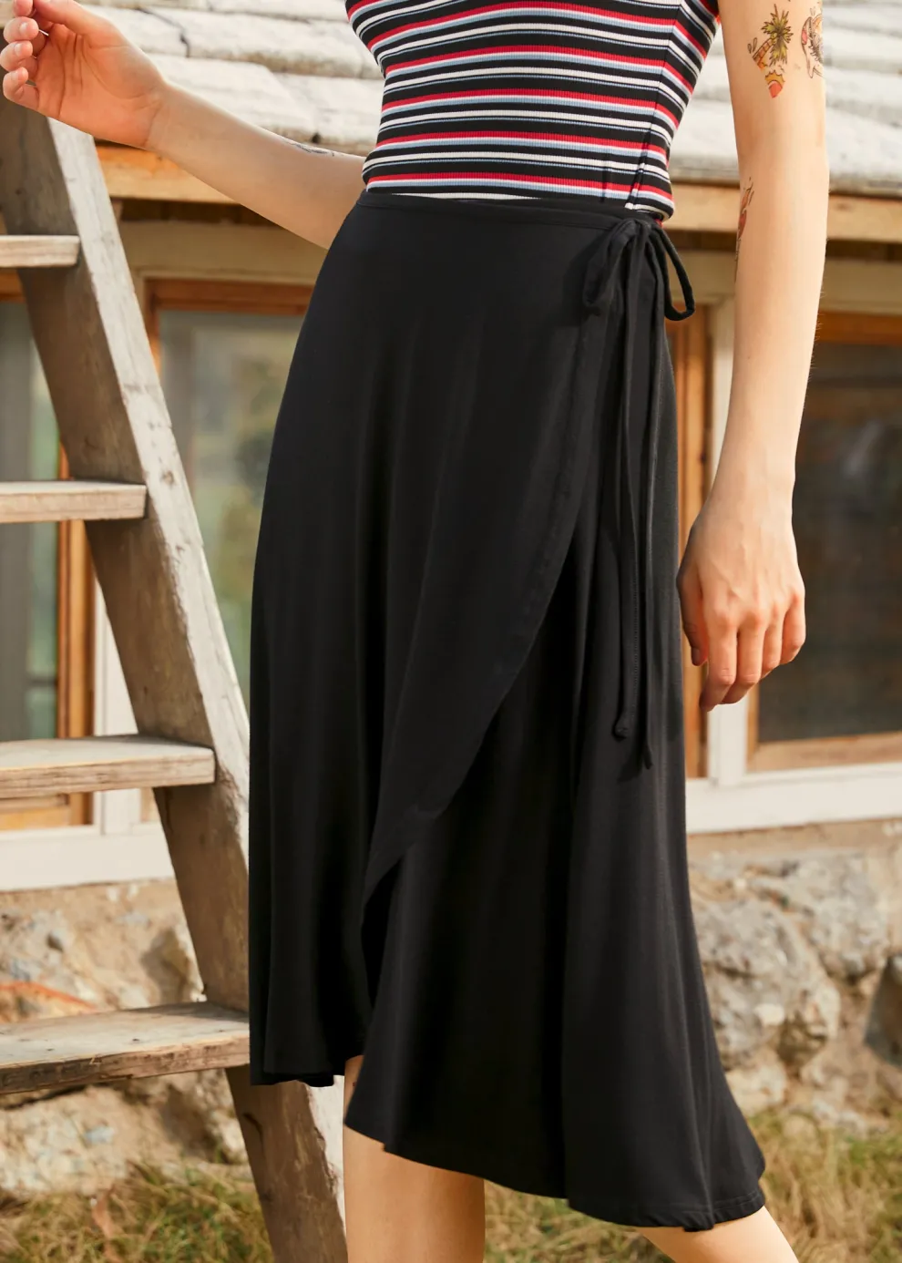 Pirouette Perfection Wrap Skirt