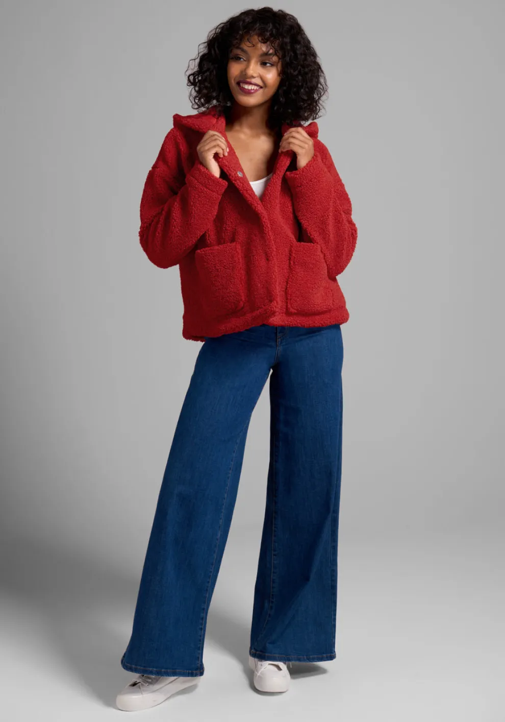 Plush On You Teddy Jacket