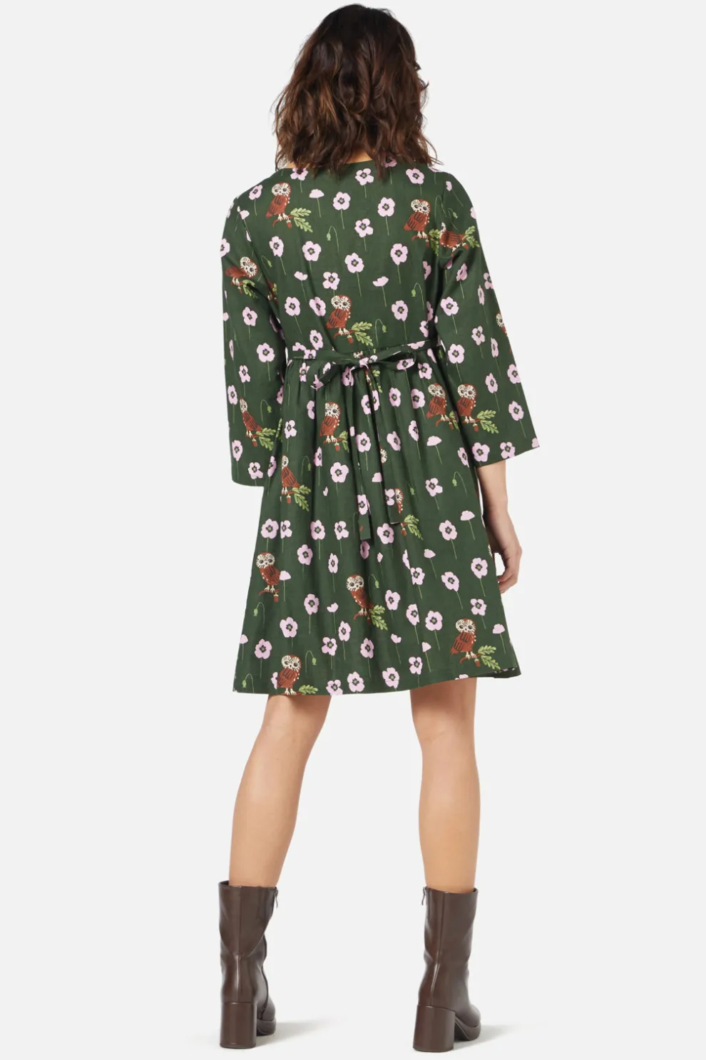 Poppy Owl Mini Dress