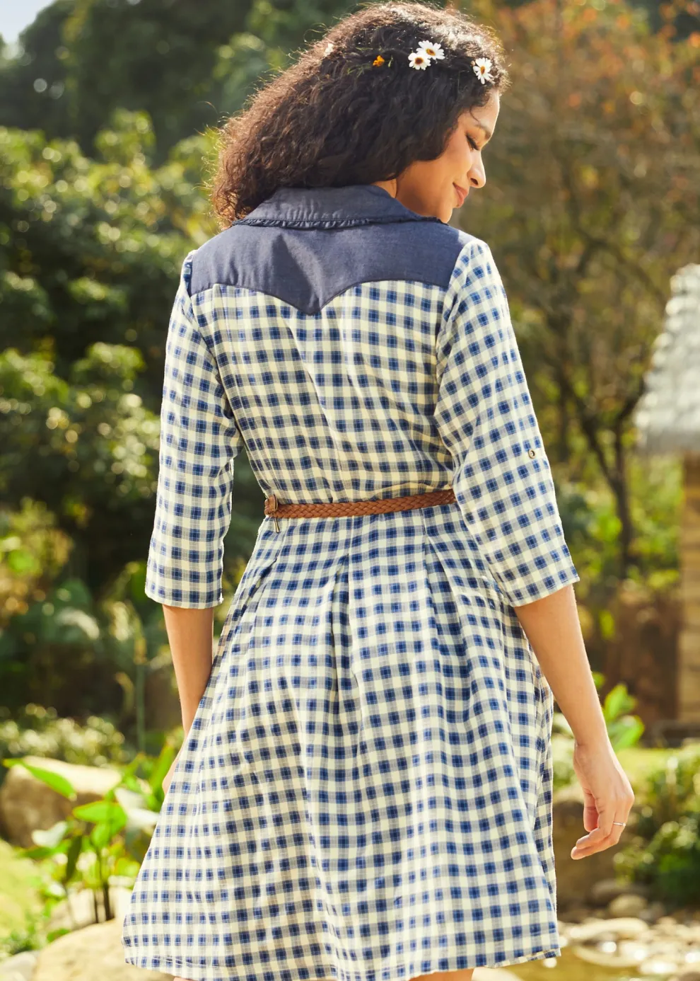 Prairie Gaze Western Shirtdress