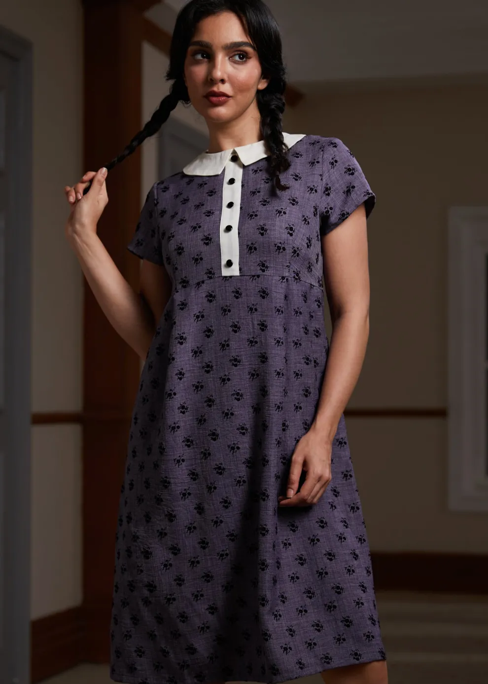 Pretty at the Pumpkin Patch Shirtwaist Dress