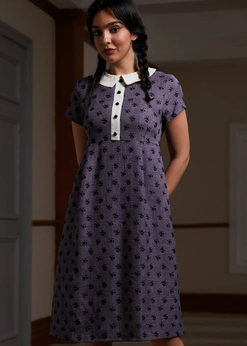 Pretty at the Pumpkin Patch Shirtwaist Dress