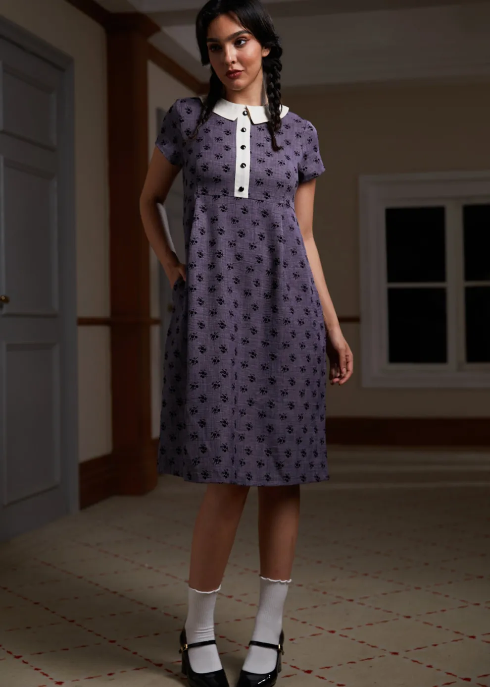 Pretty at the Pumpkin Patch Shirtwaist Dress