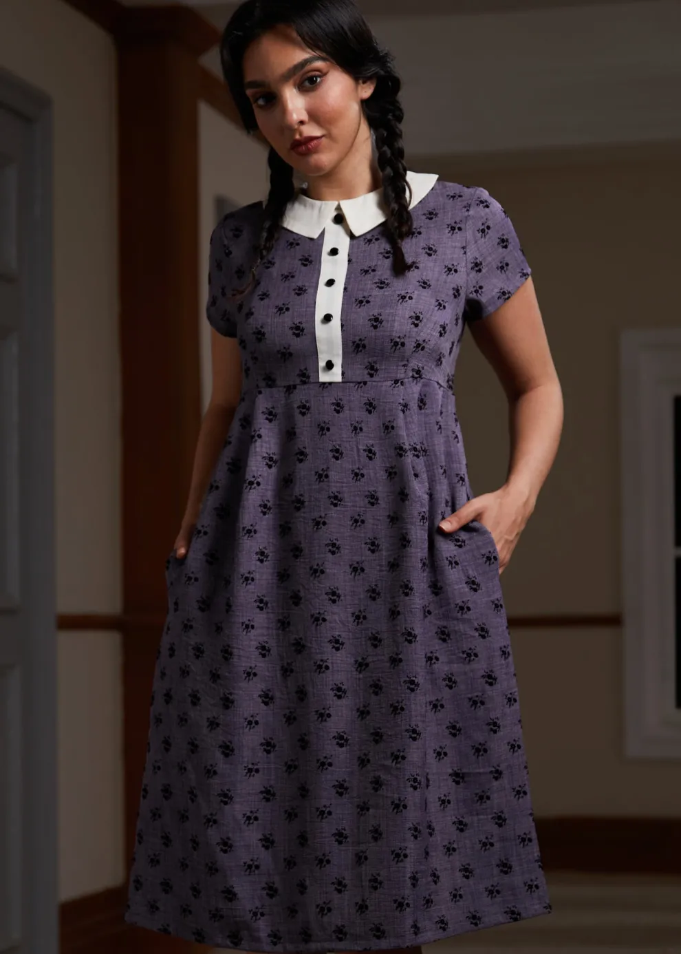 Pretty at the Pumpkin Patch Shirtwaist Dress