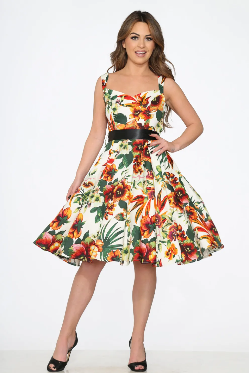 Prince Lily Floral Swing Dress