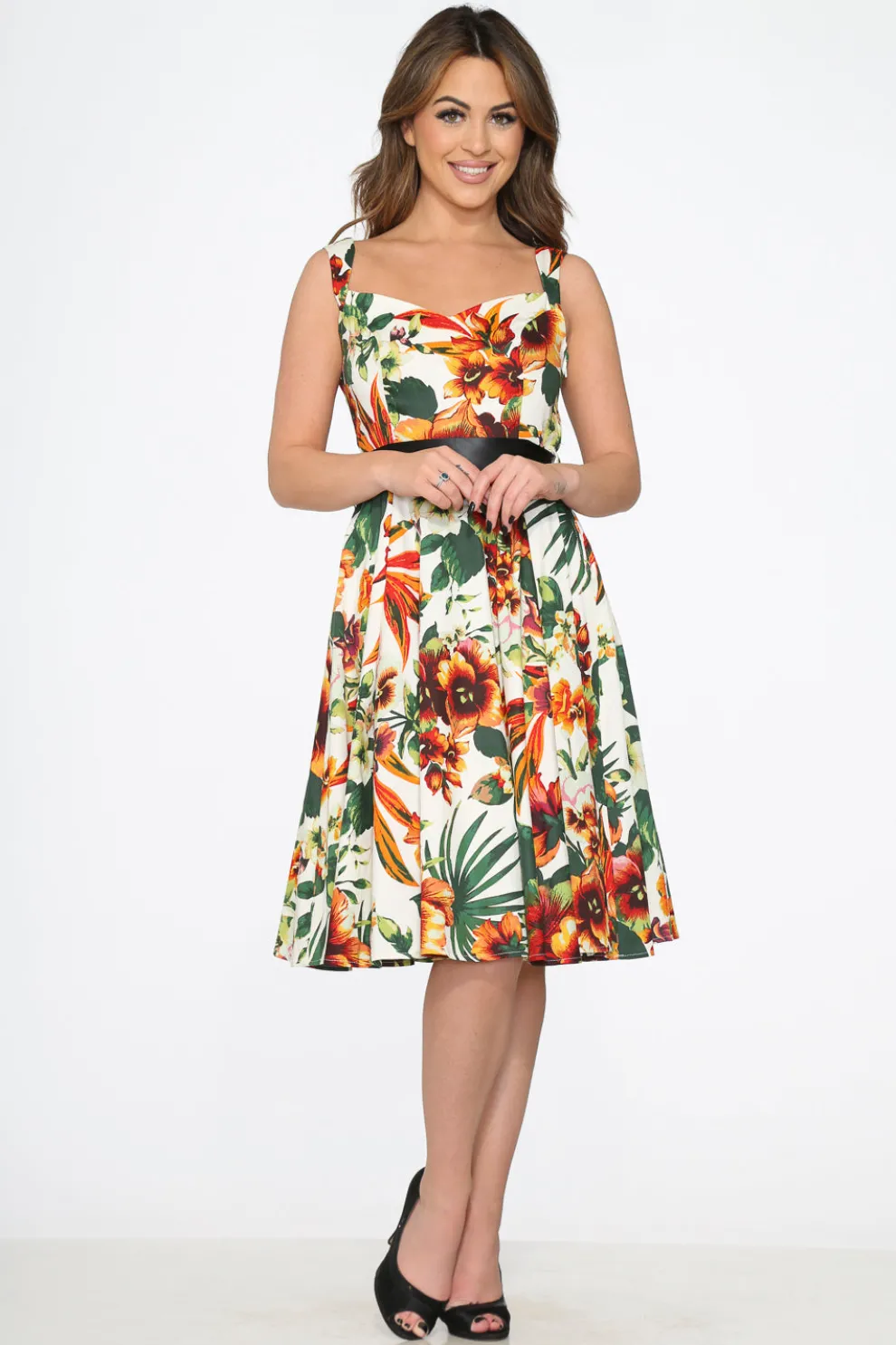 Prince Lily Floral Swing Dress
