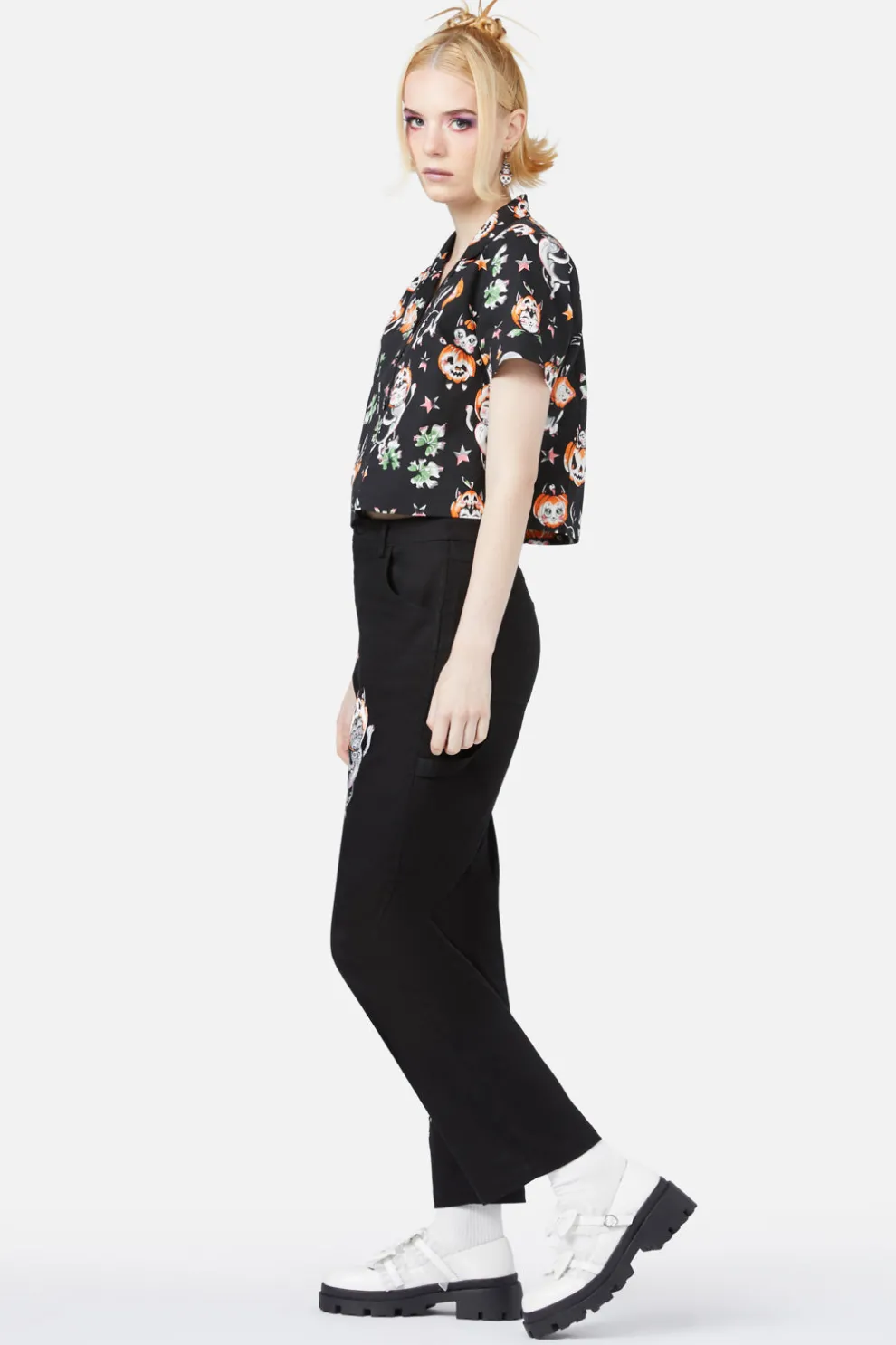 Pumpkin Patch Kitty Blouse