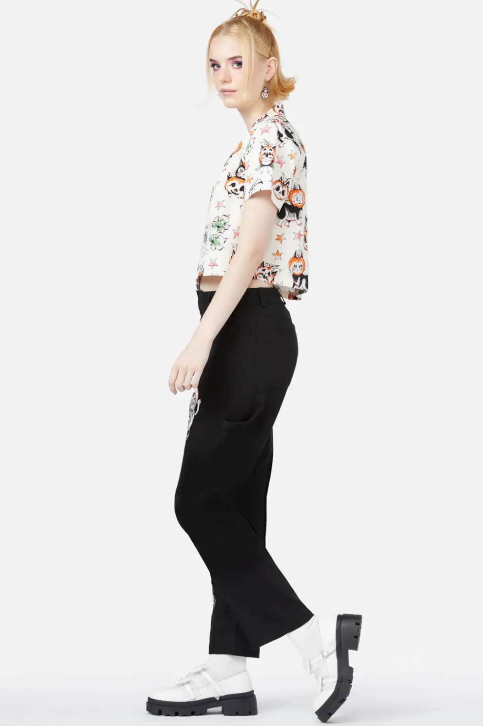 Pumpkin Patch Kitty Blouse