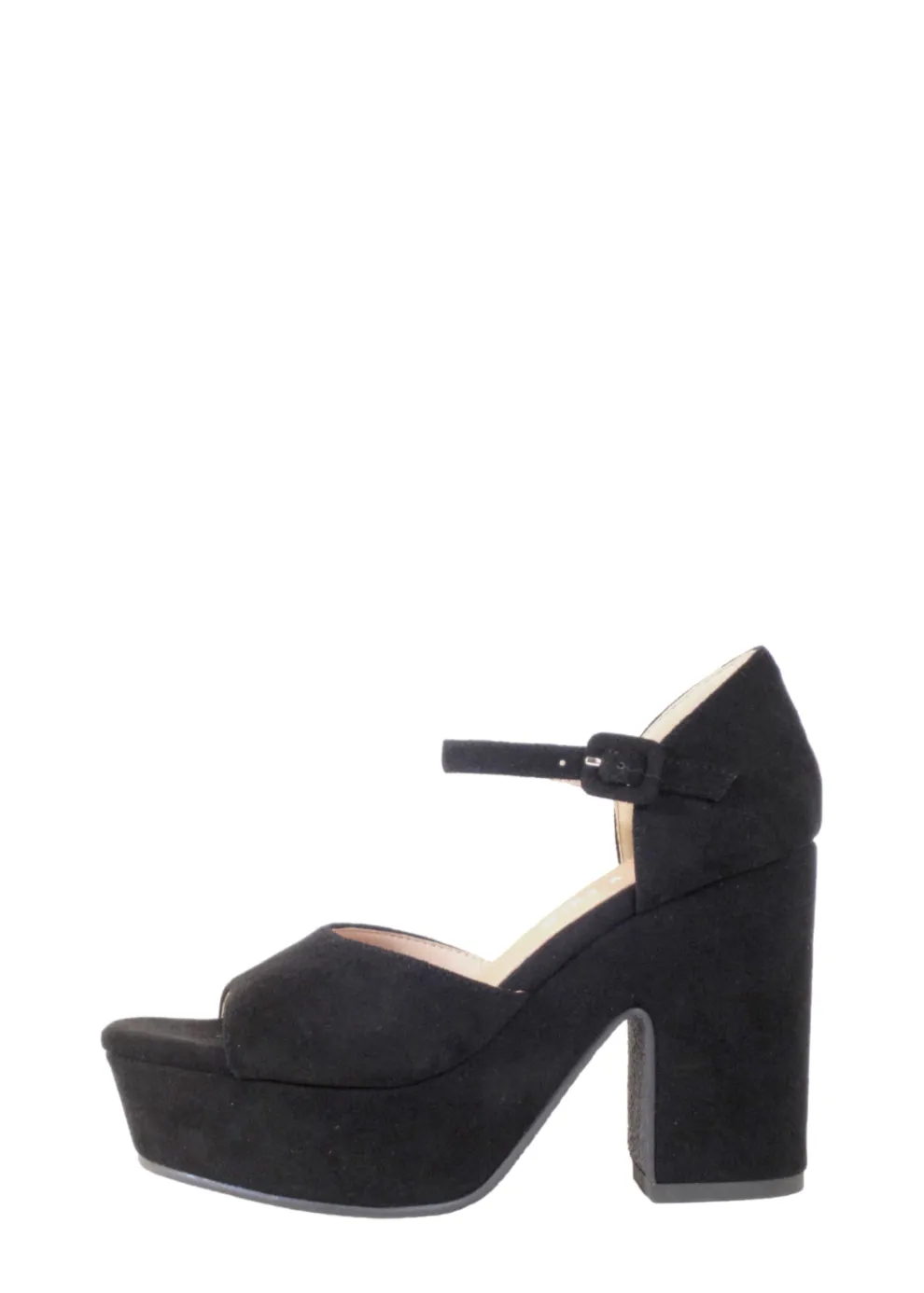 Quill Suede Platform Heels