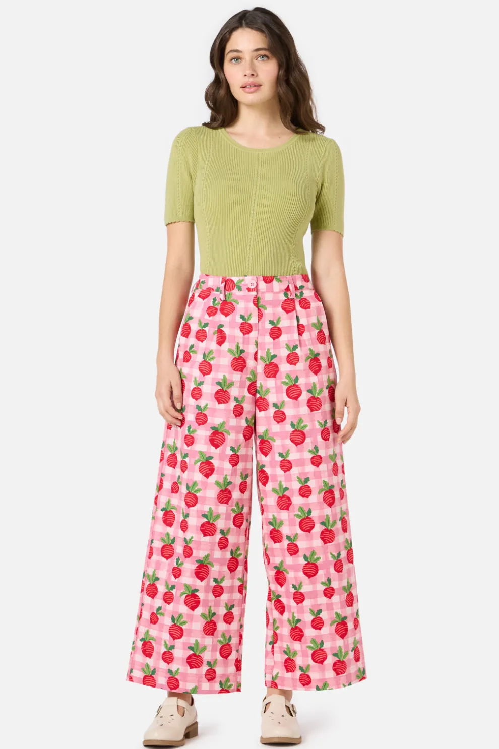 Radish Picnic Culotte