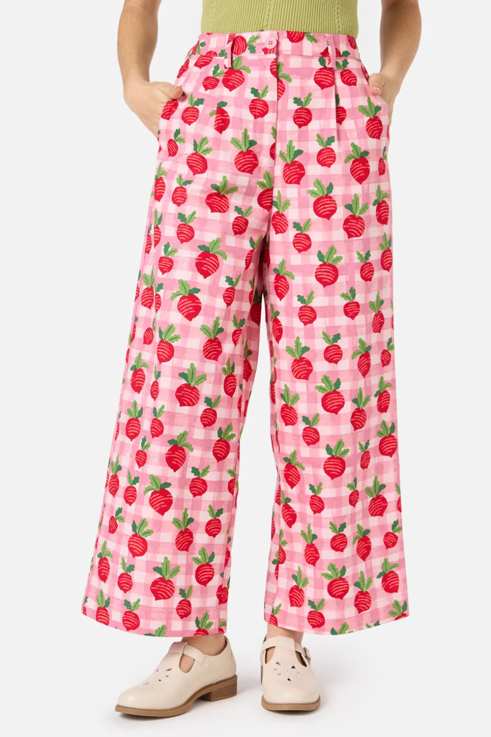 Radish Picnic Culotte