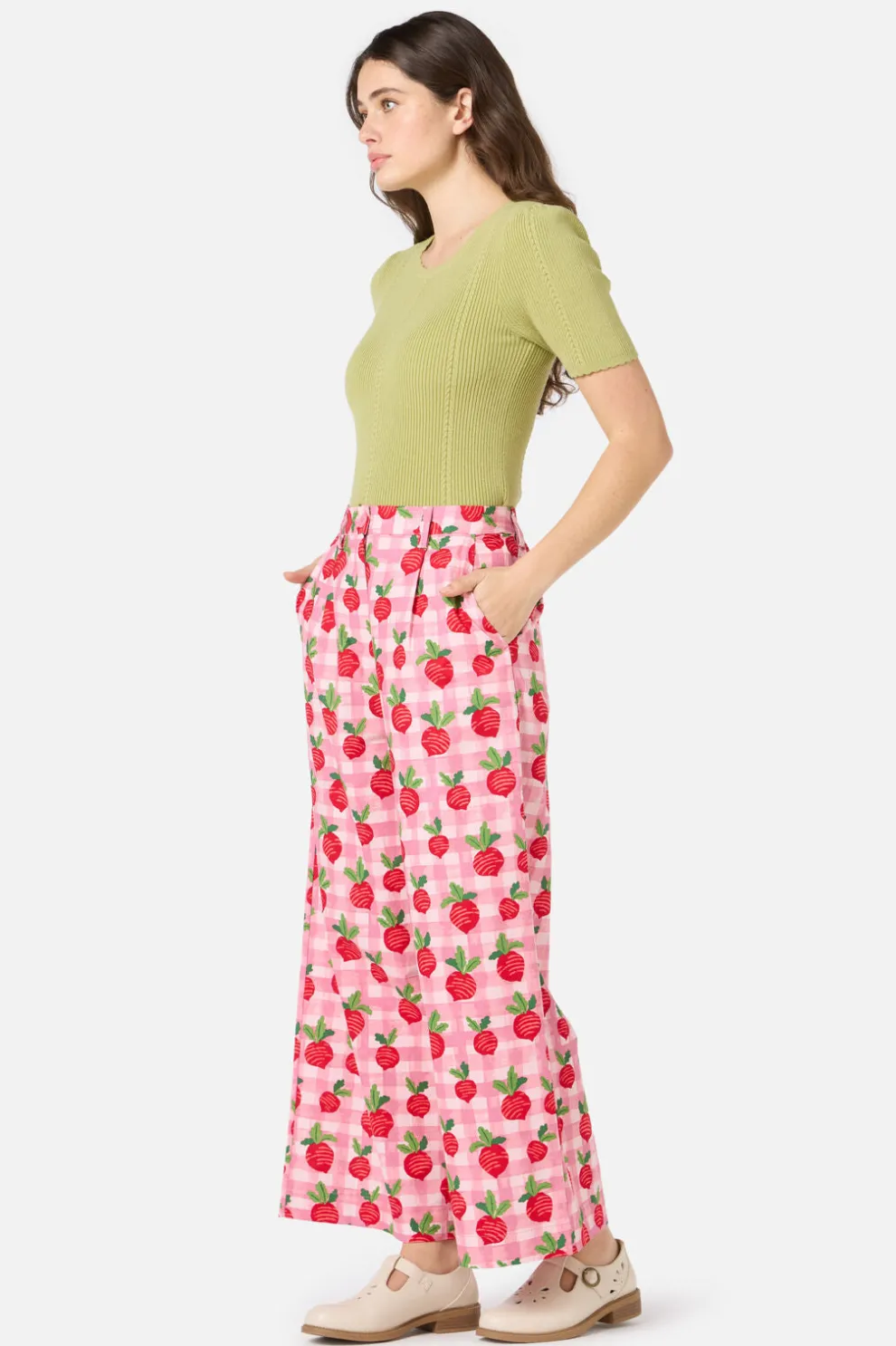 Radish Picnic Culotte