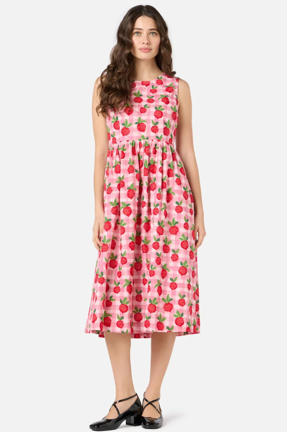 Radish Picnic Midi Dress