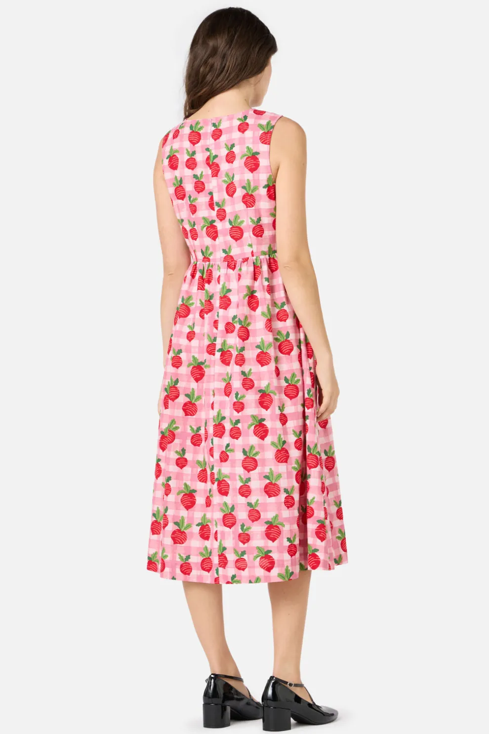 Radish Picnic Midi Dress