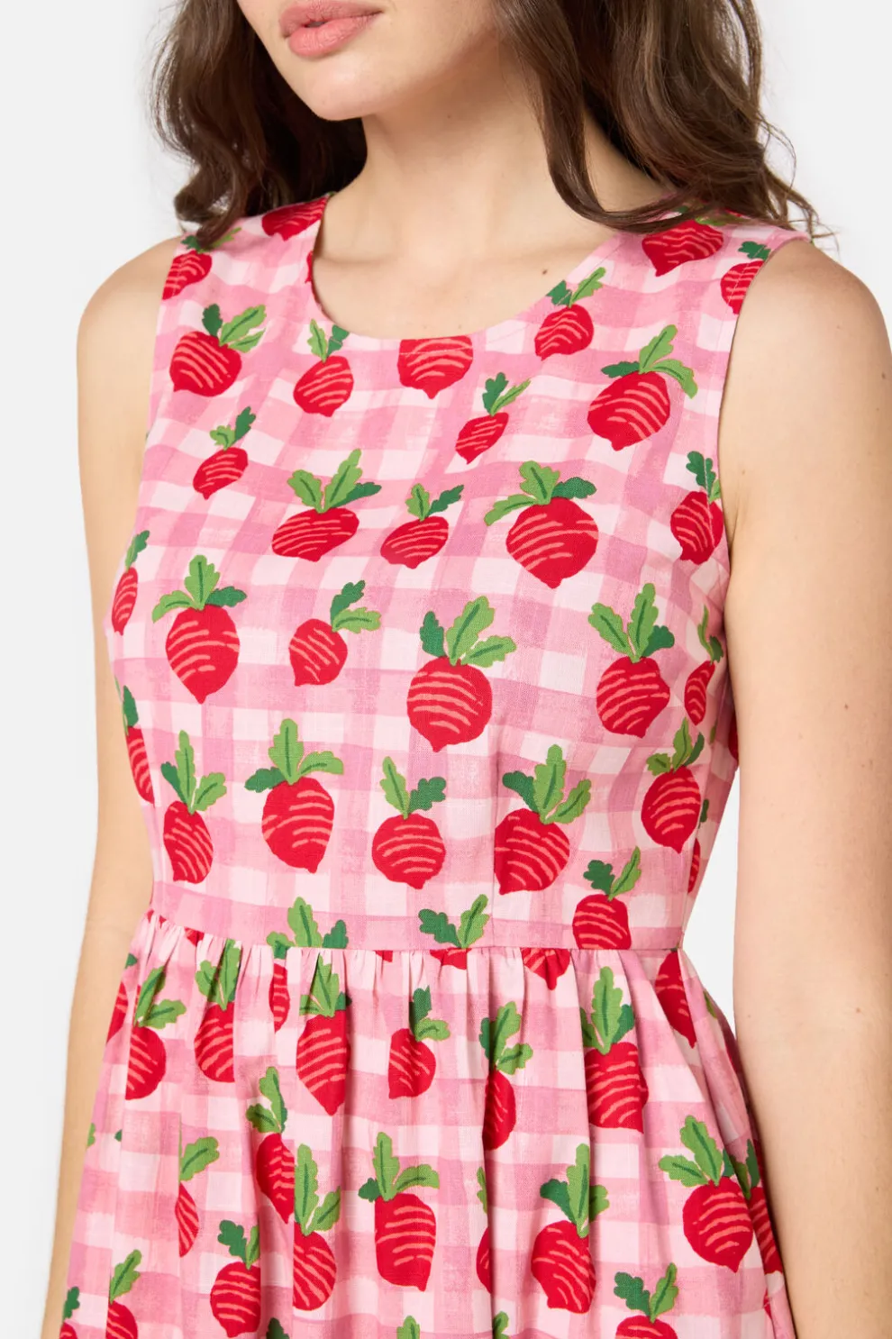 Radish Picnic Midi Dress