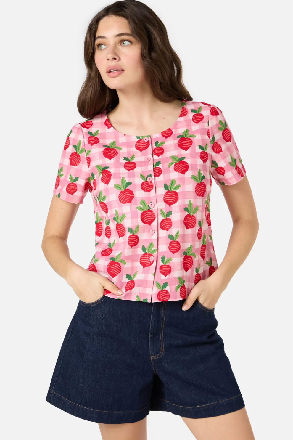 Radish Picnic Top