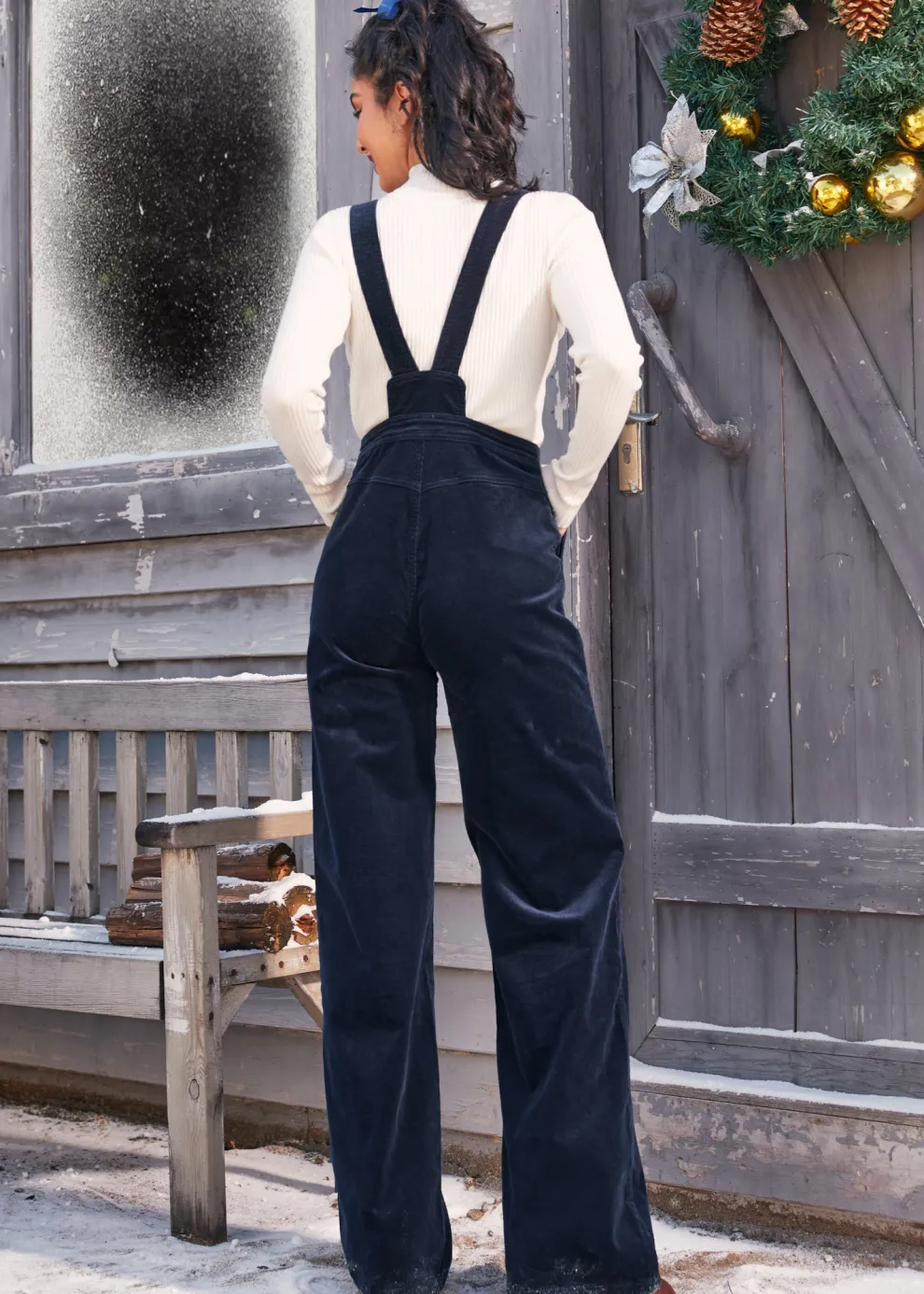 Rainbow With Me Corduroy Overalls