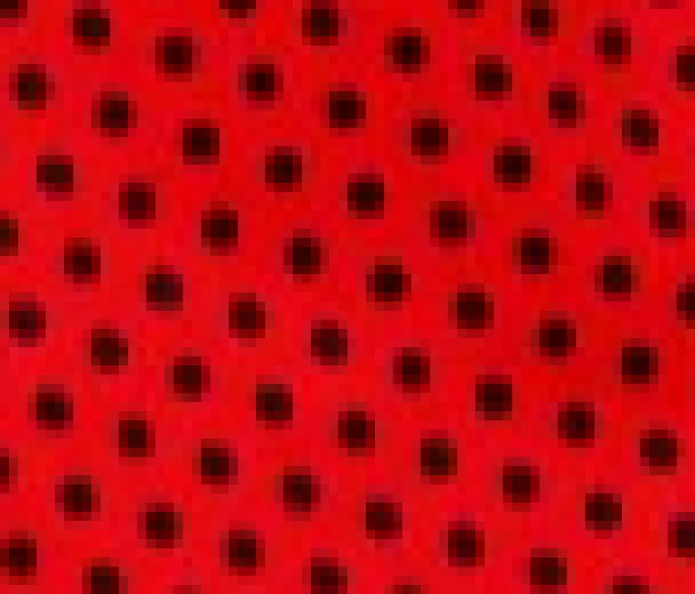 Red & Black Polka Dot Swing Dress