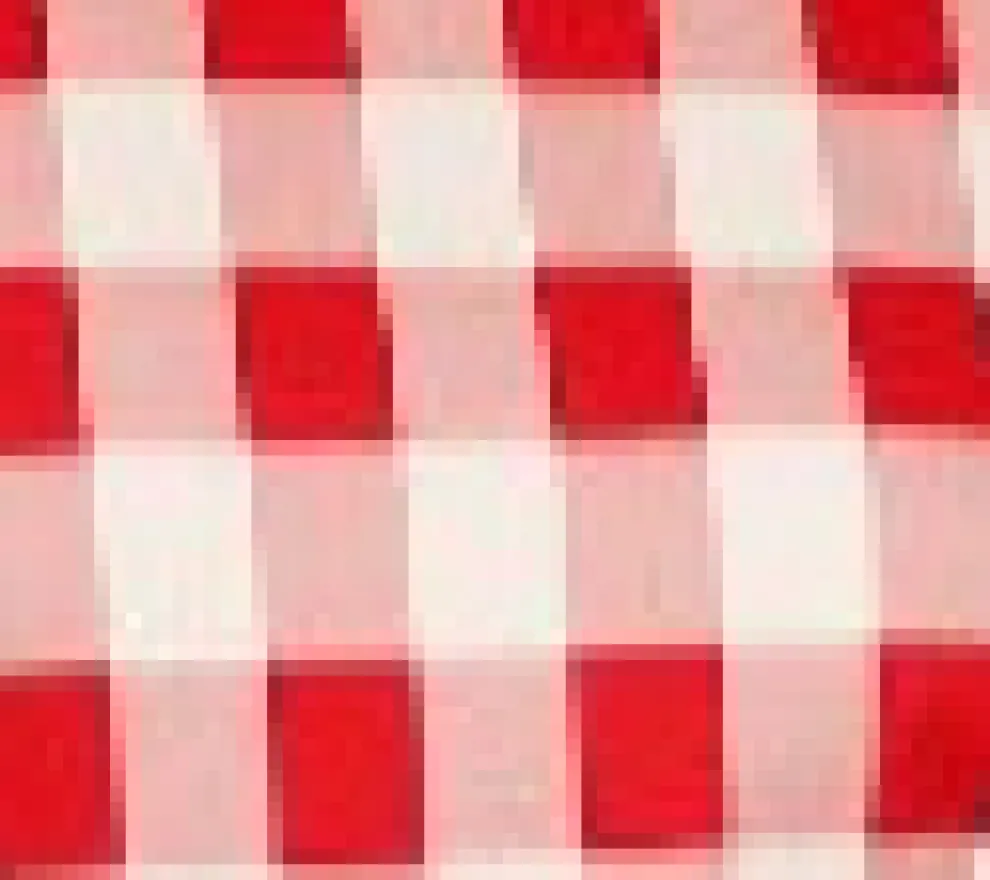 Red & White Picnic Swing Dress