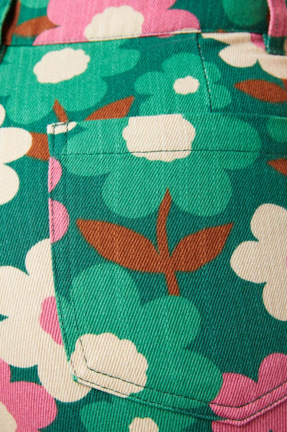 Renee Floral Flare Jean