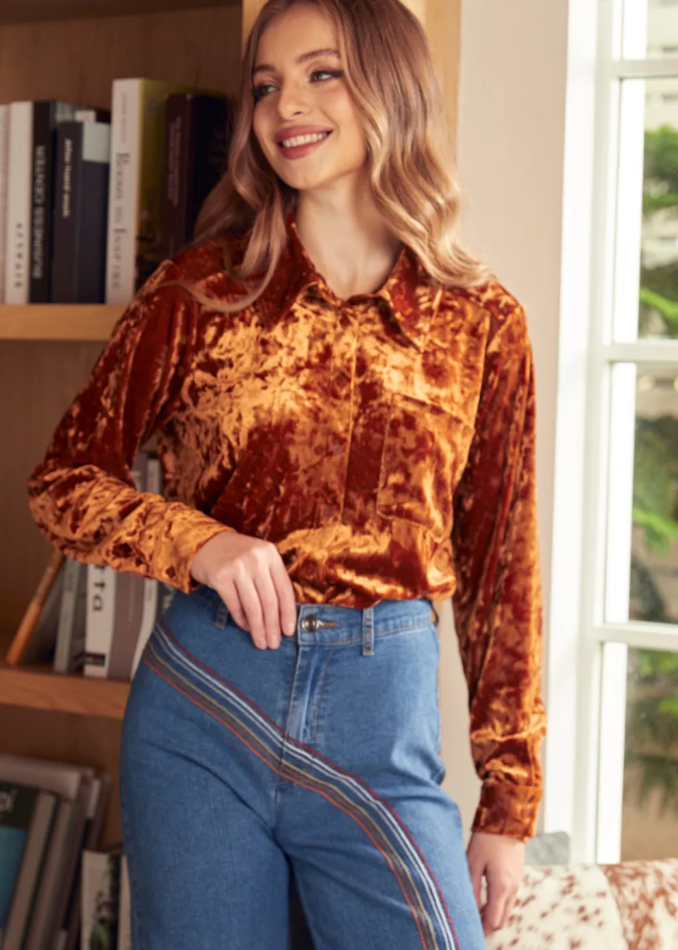 Reveling in the Retro Button Down Shirt