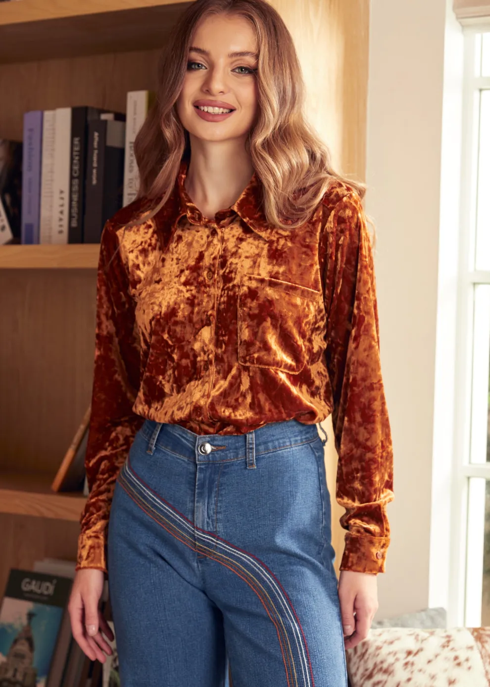 Reveling in the Retro Button Down Shirt