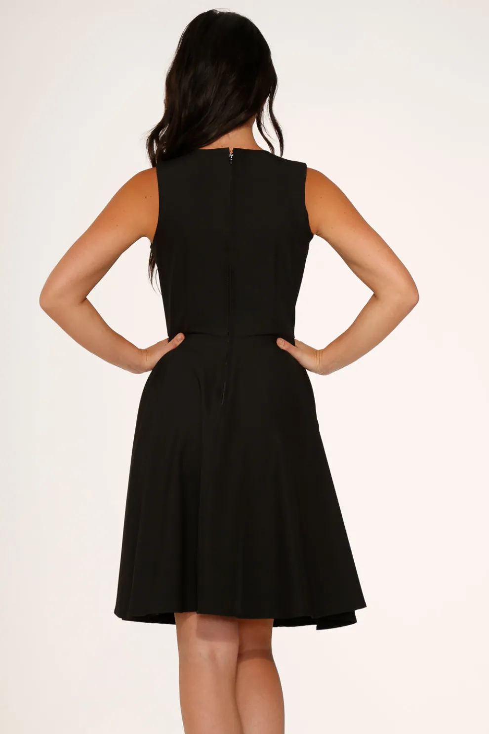 Rose Skulls Embroider Swing Dress