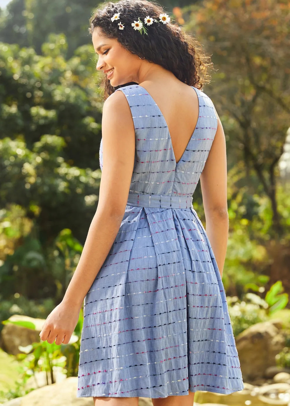 Sailor's Reverie Fit & Flare Dress