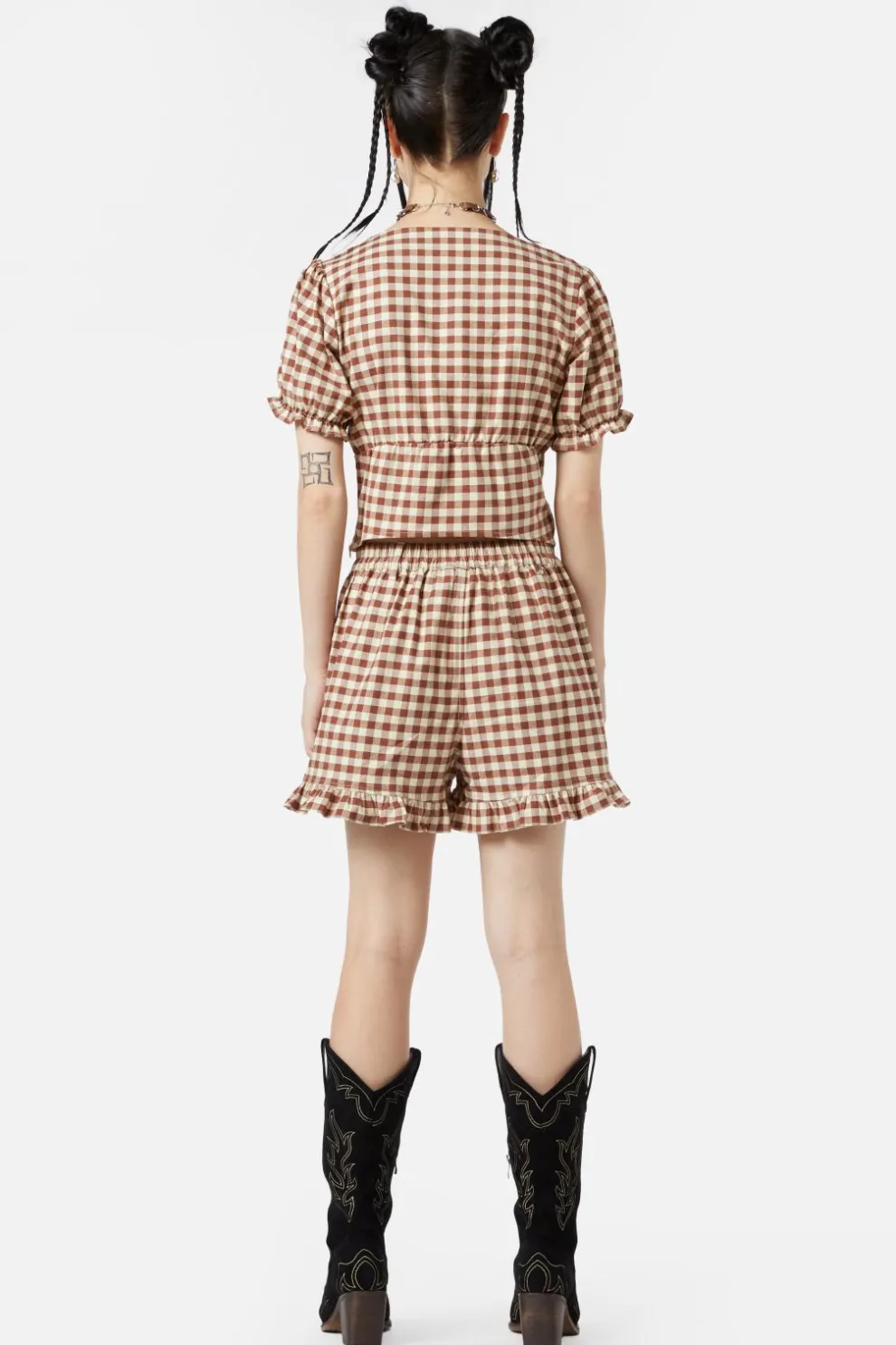 Saloon Gingham Shorts