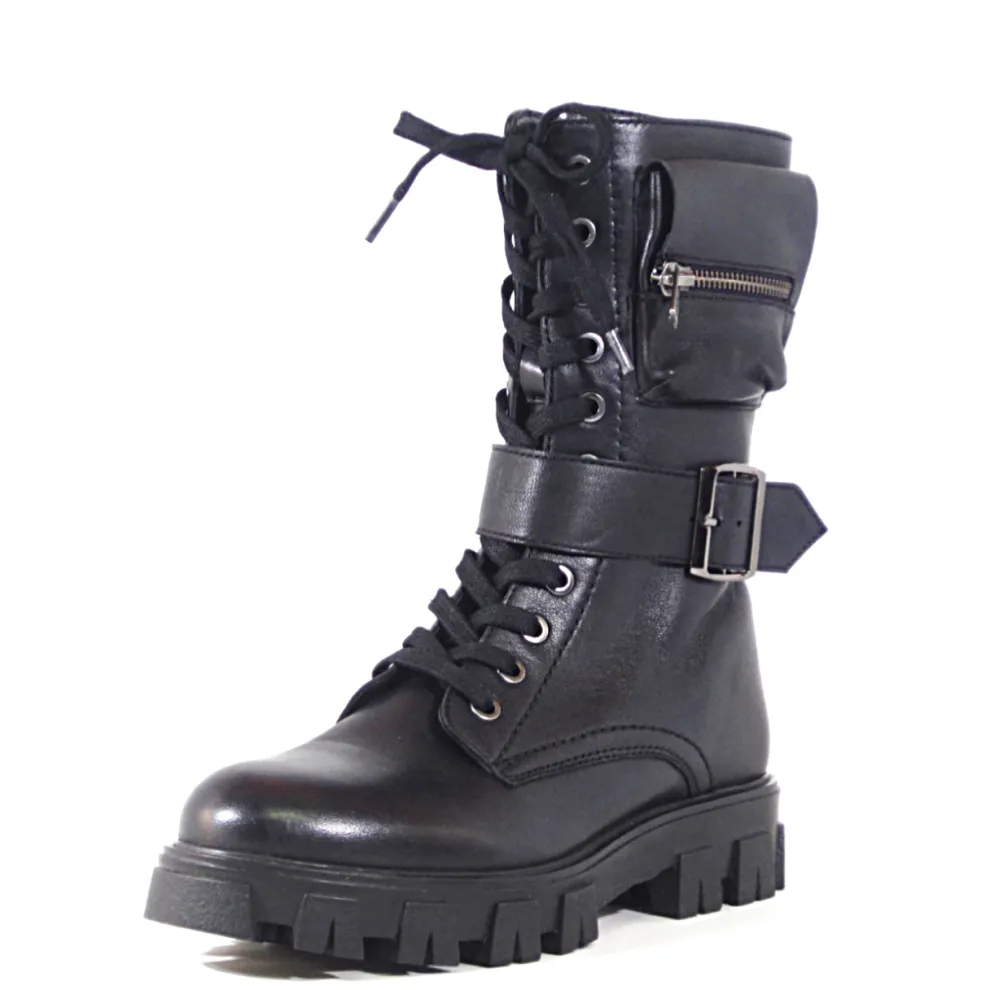 Scandal Combat Boots