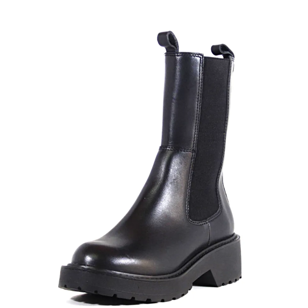 Shadow Leather Booties