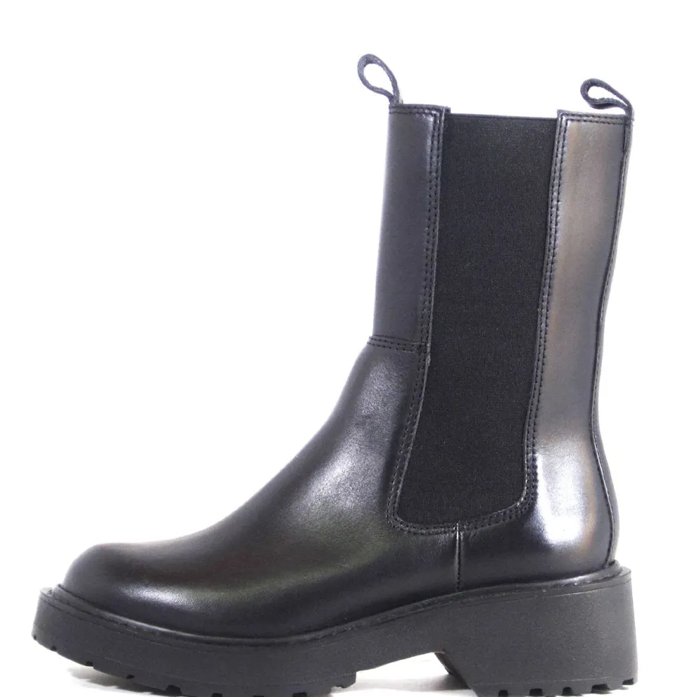 Shadow Leather Booties