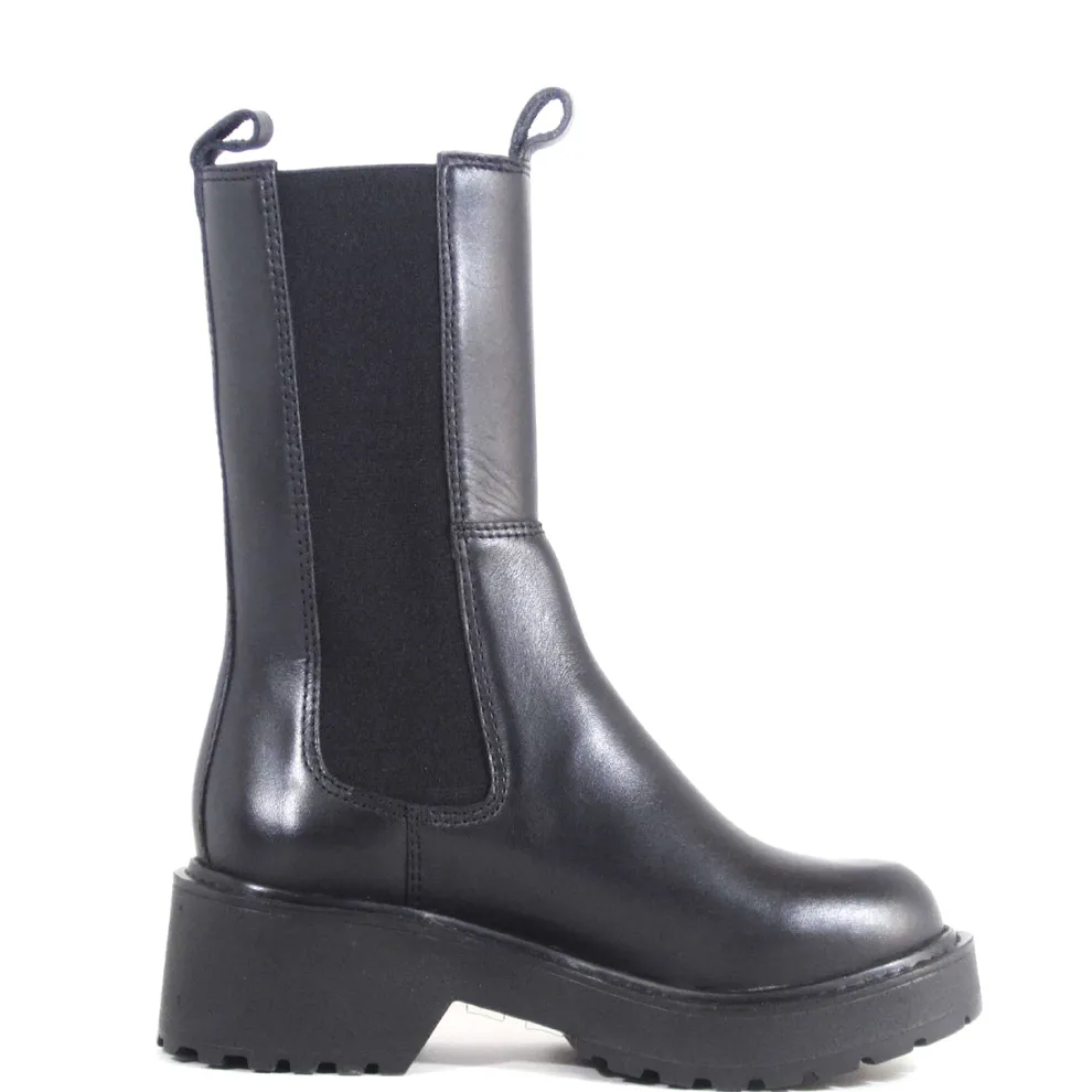 Shadow Leather Booties