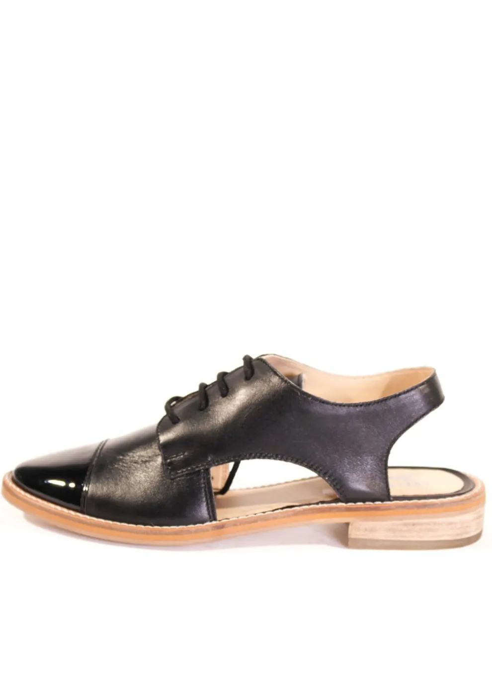 Shay Leather Slingback Loafers