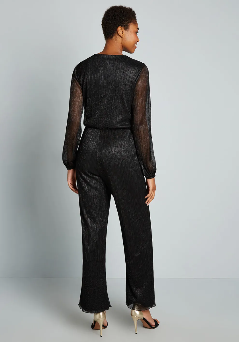 Shimmering and Svelte Jumpsuit