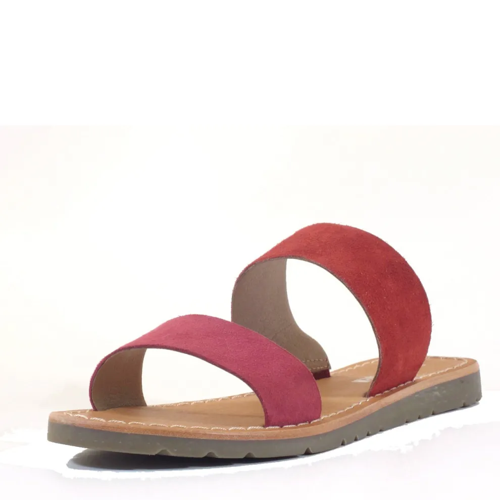 Sinister Suede Slides