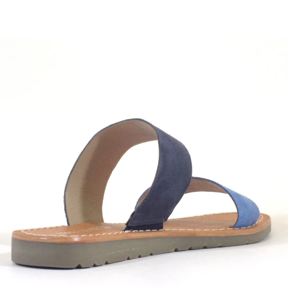 Sinister Suede Slides