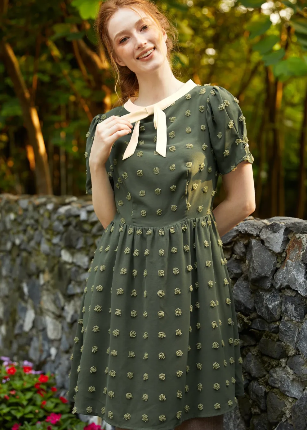 Sitting Pretty Collar Dress