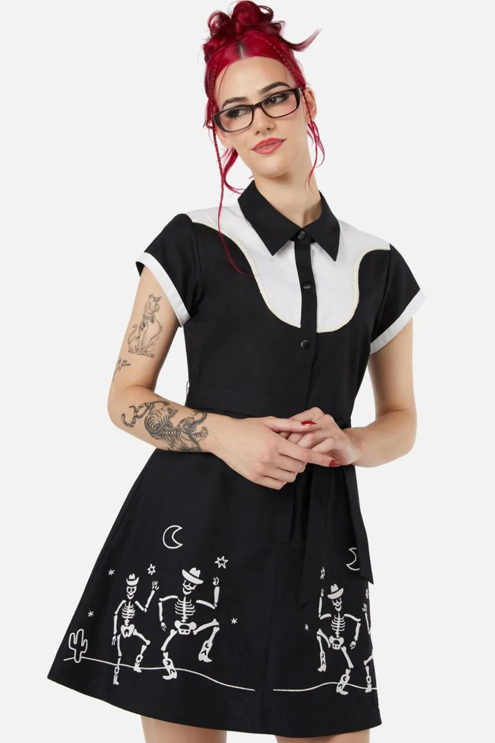Skelly Skater Dress