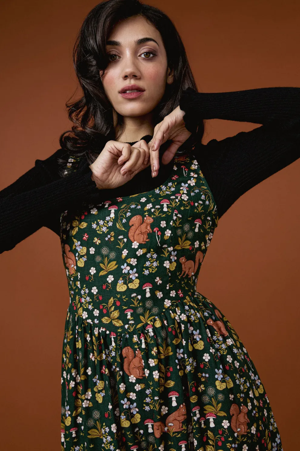 Squirrel Away Midi Dress