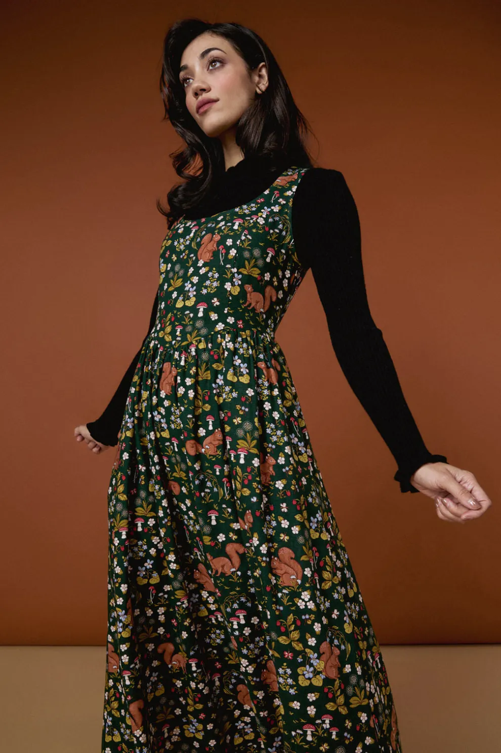 Squirrel Away Midi Dress