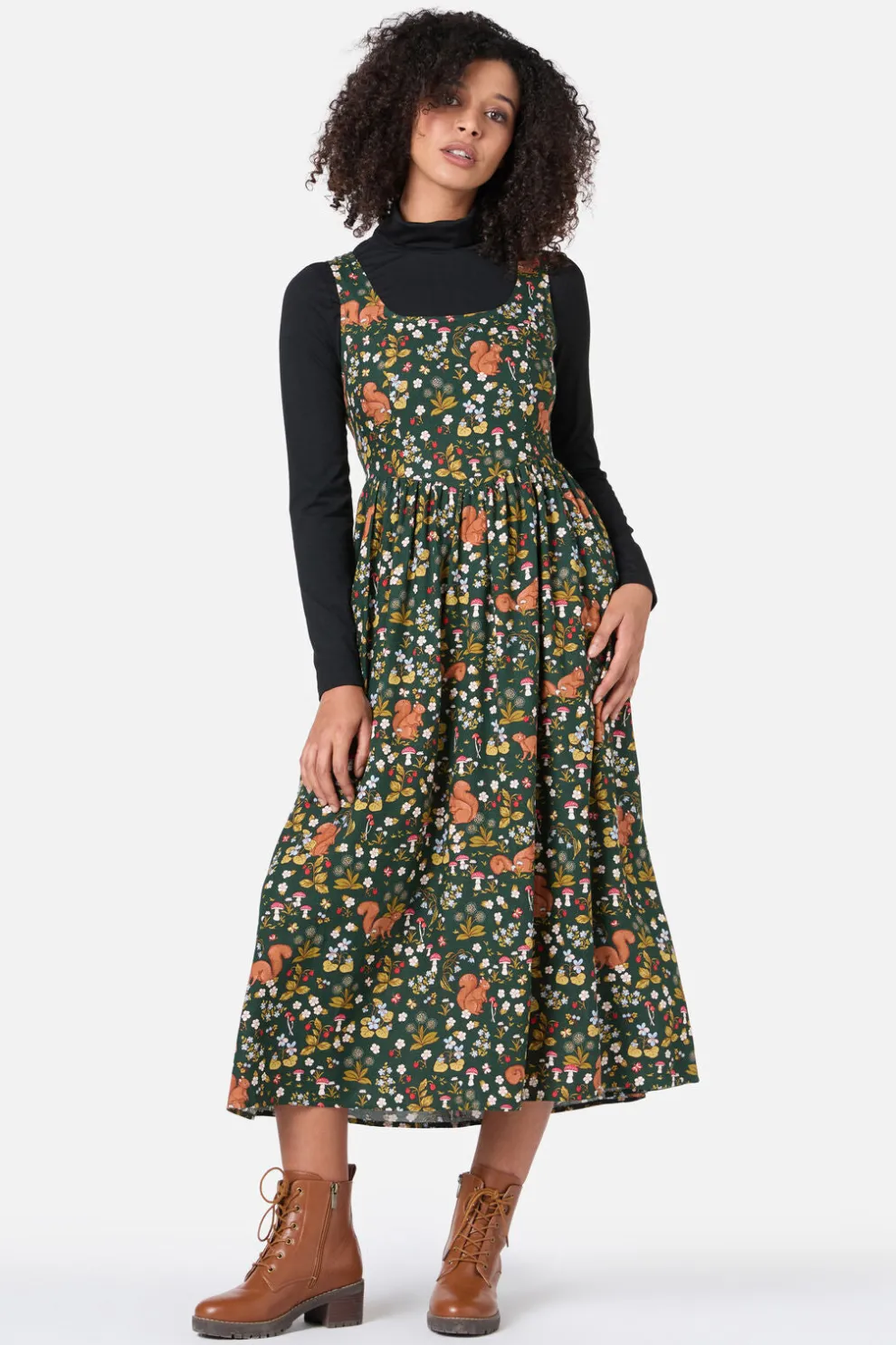 Squirrel Away Midi Dress
