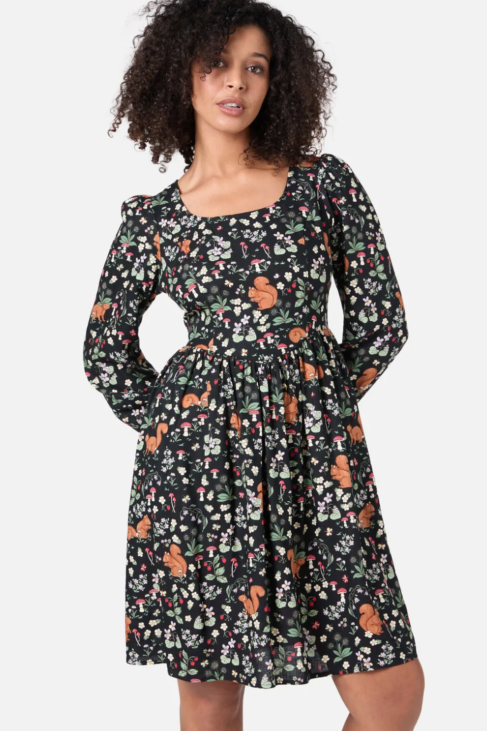 Squirrel Away Mini Dress