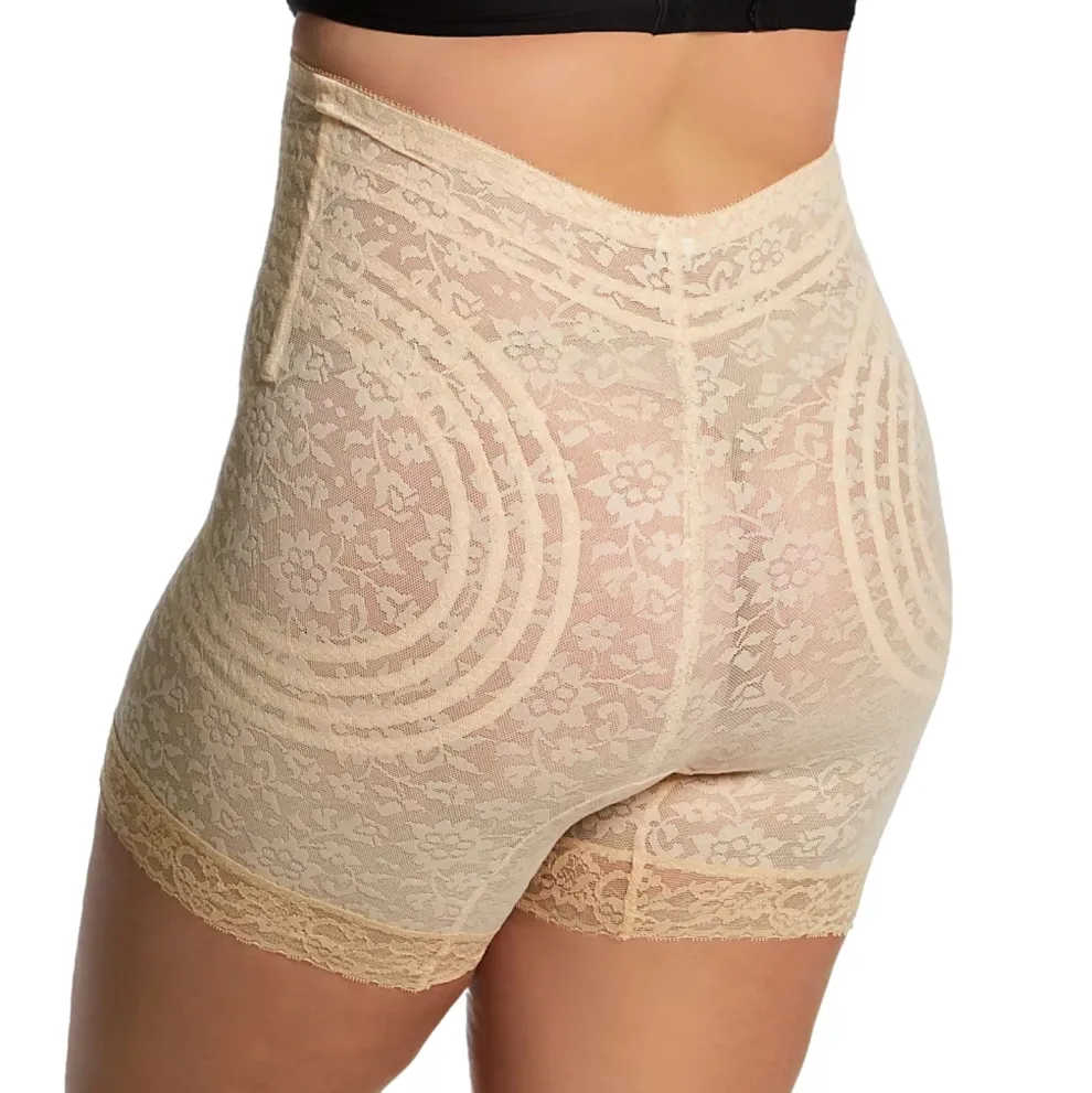 Style 6207 | No Roll High Waist Lace Thigh Slimmer with Extra Firm Support