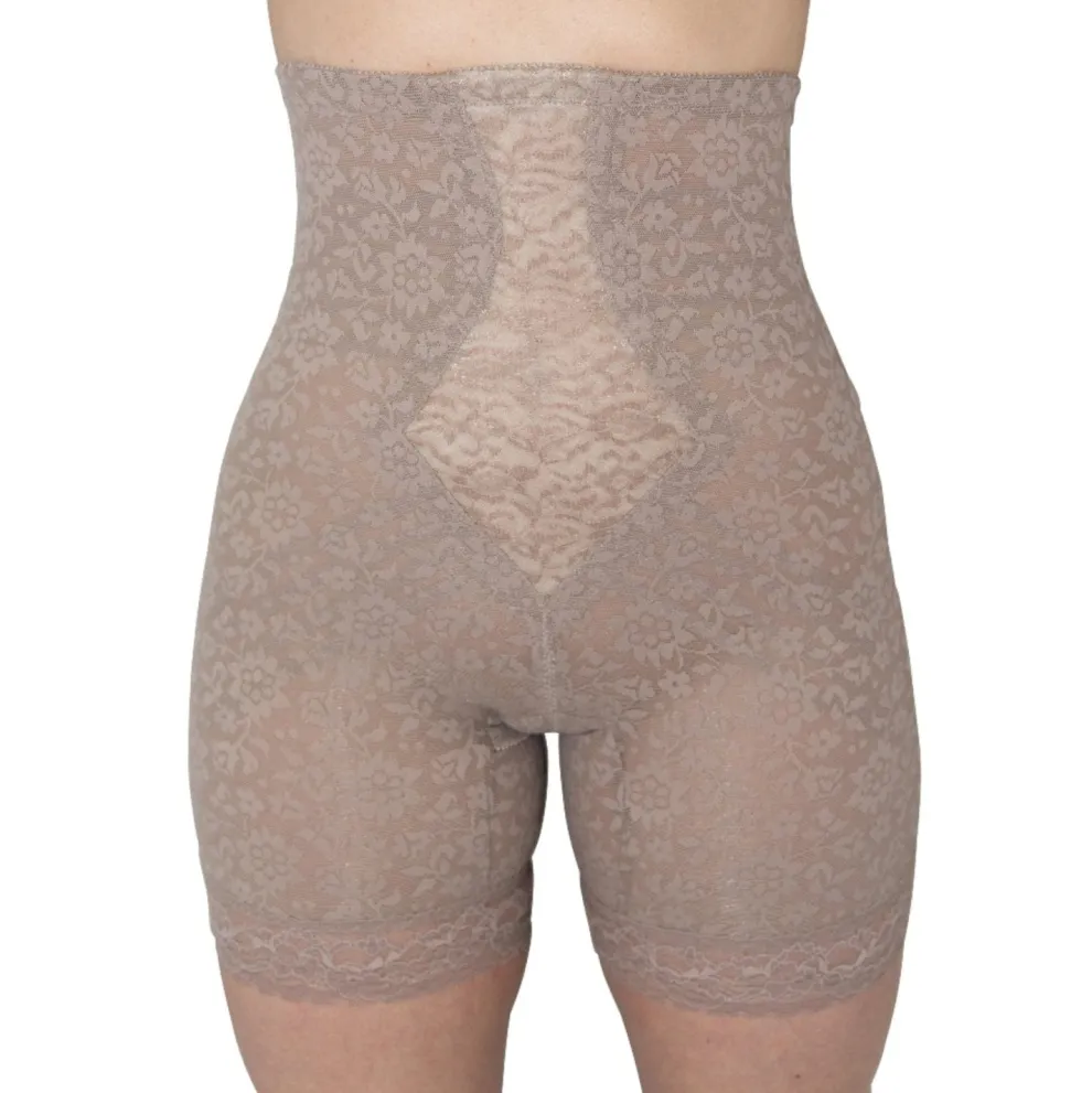 Style 6207 | No Roll High Waist Lace Thigh Slimmer with Extra Firm Support