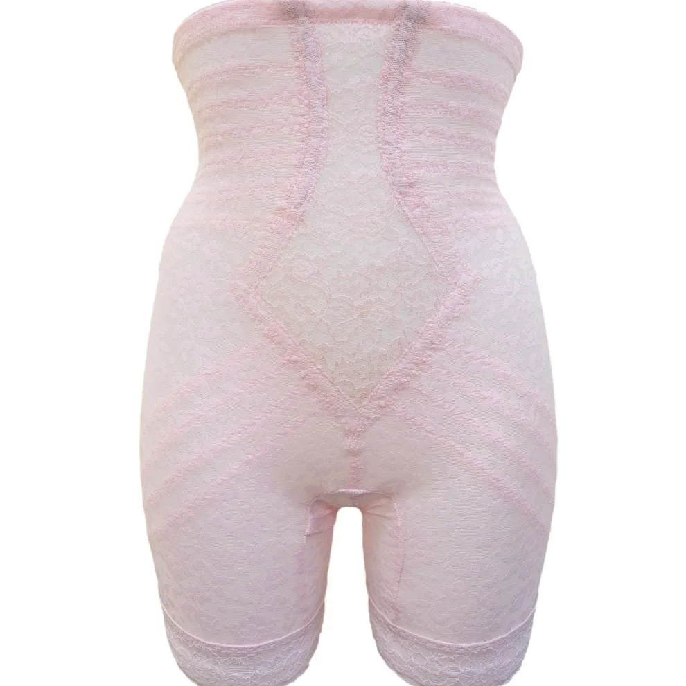 Style 6207 | No Roll High Waist Lace Thigh Slimmer with Extra Firm Support